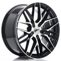 JR Wheels JR28 18x8,5 ET20-40 5H BLANK Gloss Black Machined Face