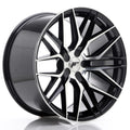 JR Wheels JR28 19x10,5 ET20-40 5H BLANK Gloss Black Machined Face