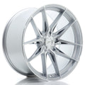 JR Wheels JR44 20x10,5 ET15-42 5H BLANK Silver w/ Machined Face