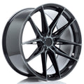 JR Wheels JR44 22x11 ET15-45 5H BLANK Black Machined w/ Tinted Face