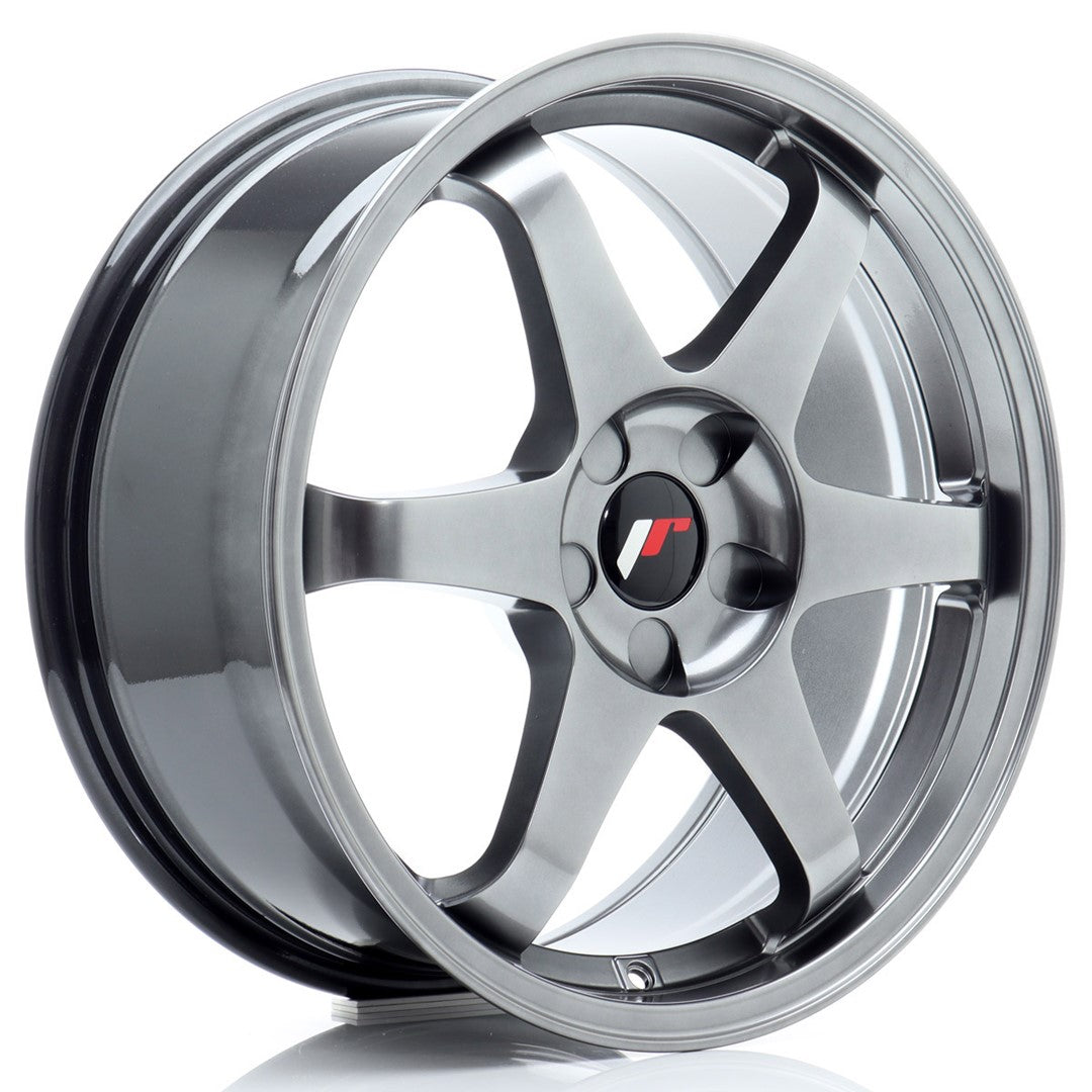 JR Wheels JR3 18x8 ET40 5x120 Hyper Black