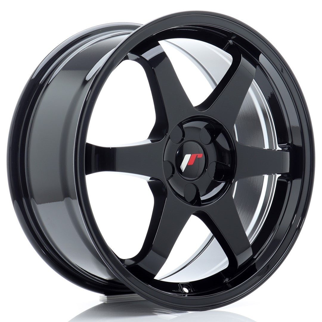 JR Wheels JR3 18x8 ET40 5x108 Gloss Black