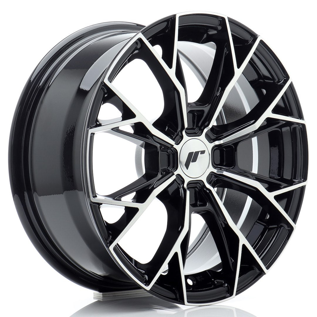 JR Wheels JR49 16x7 ET40 4x100 Gloss Black Machined