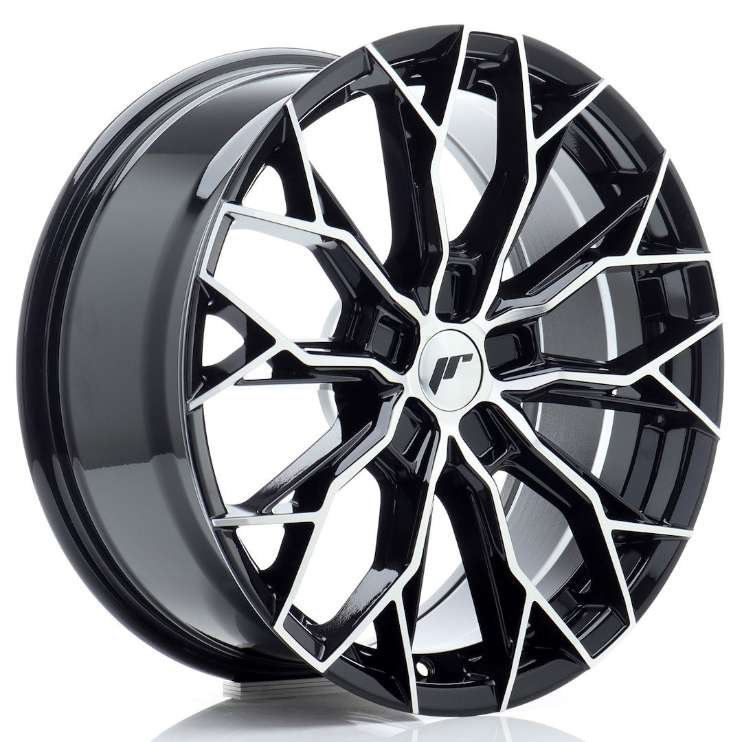 JR Wheels JR49 18x8 ET35 5x120 Gloss Black Machined