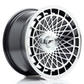JR Wheels JR14 15x8 ET25 4x108 Gloss Black Machined Face
