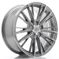 JR Wheels JR52 18x8 ET20-45 5H BLANK Titanium Machined Face