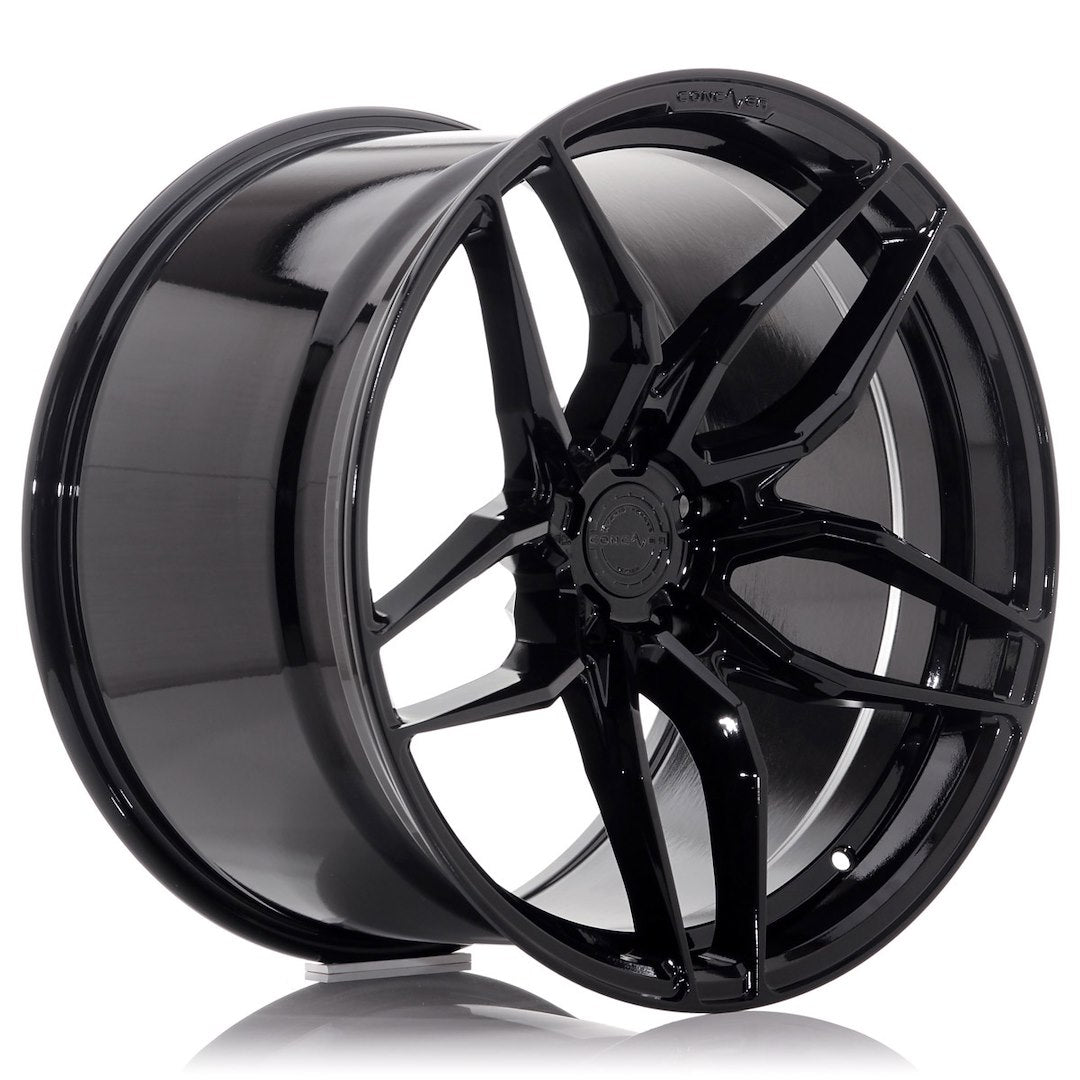 Concaver CVR3 19x8 ET25-40 BLANK Platinum Black