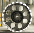 JR Wheels JRX4 17x8,5 Matt Black w/Machined Lip